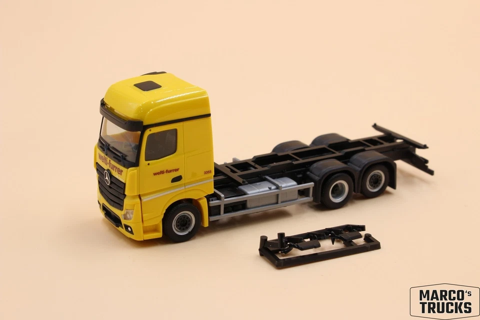 Herpa MB Actros Big truck “Welti-Furrer” from 319355 1:87 /HN3909-1 - Image 1 of 1