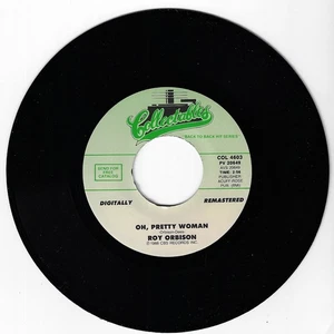 ROY ORBISON OH, PRETTY WOMAN/MEAN WOMAN BLUES 45RPM VINYL - Imagen 1 de 1