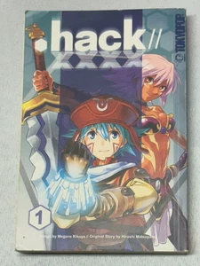 .hack Vol. 1 Manga Softback Book Tokypop Megane Kikuya Hiroshi Matsuyama 1st Ed - Picture 1 of 3