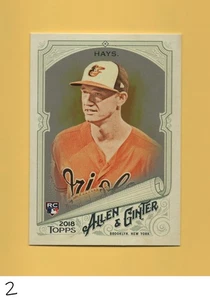 2018 Topps Allen & Ginter Glossy Silver #16 Austin Hays RC - Picture 1 of 1