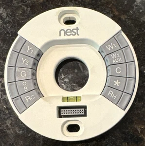 Google Nest 2. Gen NUR BASIS Lernthermostat Kabelhalterung Terminal 02A - Bild 1 von 2