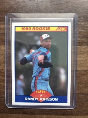 Randy Johnson Score Rookie HOF!!!! - Imagem 1 de 2