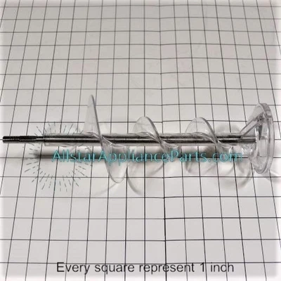 GE Refrigerator Ice Bucket Auger WR17X11939 - Image 1 of 4