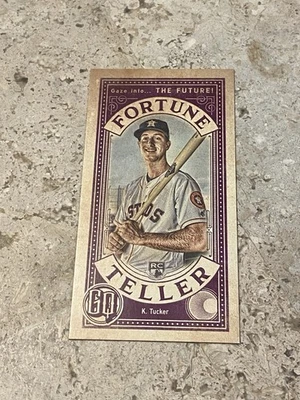 2019 Topps Gypsy Queen - Fortune Teller Mini Kyle Tucker #FTM KT Rookie PWE - Image 1 of 2