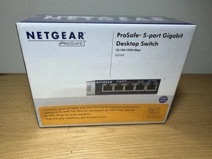 NETGEAR ProSafe GS105 5 Port Gigabit Desktop Switch 📦 - Picture 1 of 7