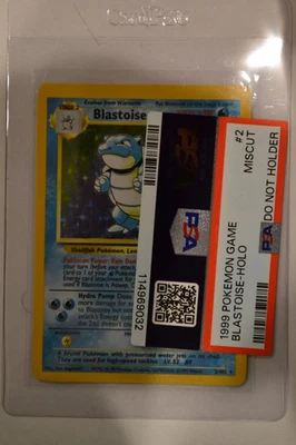 Pokemon Blastoise 2/102 Tier 1 Error Miscut ** VERY RARE ** - Image 1 of 4