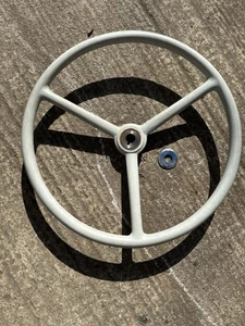 Steering Wheel with chrome washer for David Brown 770 780 Tractor 17.5inch dia - Picture 1 of 3