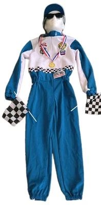 Костюм водителя гоночного автомобиля для подростков унисекс, размер XL 14-16 - Изображение 1 из 4