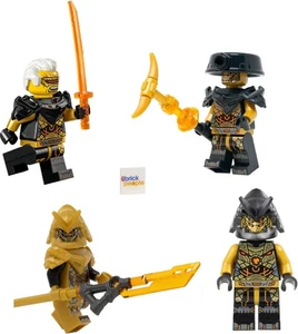 LEGO Ninjago Dragons Rising: 4 Imperium Army Rapton, Guard, Commander, General - Picture 1 of 6