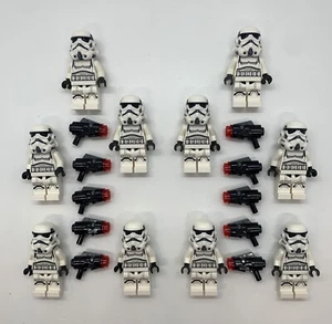 LEGO Star Wars Stormtrooper Minifigure Lot of 10 Army Builder New - Picture 1 of 1