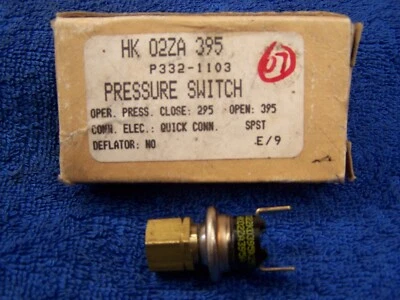 New Carrier HK02ZA395 P332-1103 Compressor High Pressure Switch Klixon - Image 1 of 4