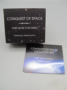 2011 Niue $2 Silver Conquest of Space - First Space Walk - Picture 1 of 5