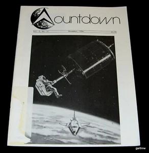 COUNTDOWN MAGAZINE #17 1984 SPACE SHUTTLE 13th MISSION PHOTOS & TIMELINE - Picture 1 of 2