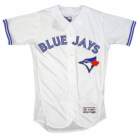 Mens MLB Toronto Blue Jays Authentic On Field Flex Base Jersey - Home White Cover