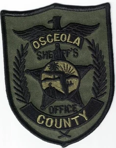 Osceola County Sheriff's Office Florida grün Polizei Aufnäher Florida FL - Bild 1 von 1