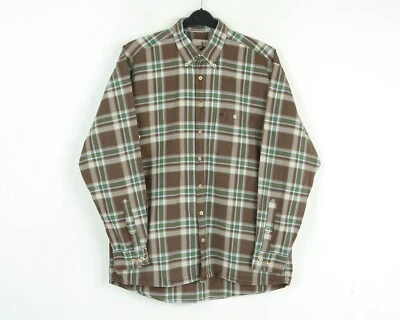 CAMEL ACTIVE Mens L Casual Shirt Long Sleeve Plaid Check Tartan Cotton Button Up - Image 1 of 4