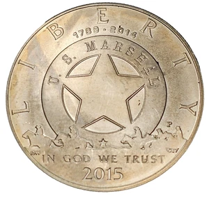 2015-P US Marshall plata $1 como nuevo envío gratuito a EE. UU. - Imagen 1 de 2