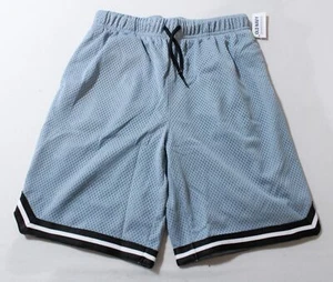 Old Navy Boy's Mesh Knee Length Basketball Shorts EJ3 Blue Dove Large NWT - Picture 1 of 3