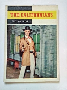 1958 Topps The Californians #70 Fight For Justice TV Westerns CBS - Picture 1 of 10