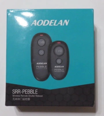 Aodelan Pebble Wireless Shutter Remote Works 80+ Meters SRR-Pebble NEW OPEN BOX! - Image 1 of 2