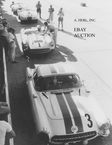 Chevrolet Corvette C1 y SS 12 Horas de Sebring 1957 - foto - Imagen 1 de 1