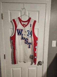 100% Authentic MITCHELL & NESS 2004 All Star Game SHAQUILLE O'NEAL JERSEY 48 XL - Picture 1 of 4