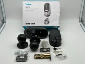 Veise RZ07C Smart Locks for Front Door, 2 Knob Handle Set - Picture 1 of 6