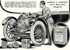 1913 Annonce originale de décarbonificateur Howell's Perfection. Coupe carbone. Nettoie le moteur