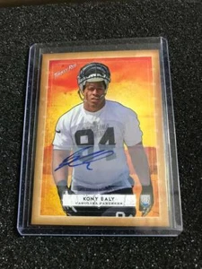 KONY EALY 2014 TURKEY RED PANTHERS ROOKIE AUTOGRAPH  🏈 - Picture 1 of 2