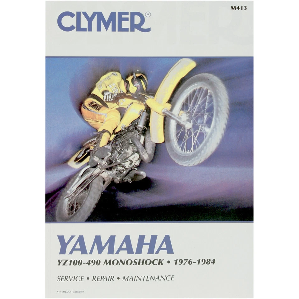 CLYMER Physical Book for Yamaha YZ100, YZ125, YZ175, YZ250, YZ400, YZ465, YZ490 - Image 1 of 1