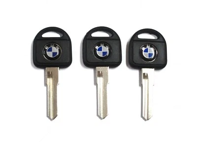 3 PC BLANK KEY FIT FOR BMW 3 5 6 7 SERIES E21 E30 E12 E28 E23 E24 M3 M5 GERMANY - Image 1 of 4