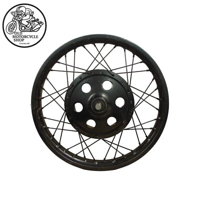 1970 70 YAMAHA XS1 B FRONT WHEEL RIM & AXLE 19 INCHES - Imagem 1 de 4