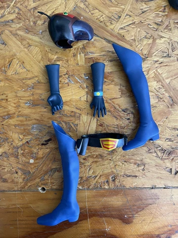 1/6 Scale Battle Of The Planets Gatchaman Helmet And Parts Medicom Cover