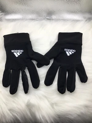 Новые без ценников черные перчатки ADIDAS AEROREADY для выступлений на все пальцы размер большой - Изображение 1 из 2