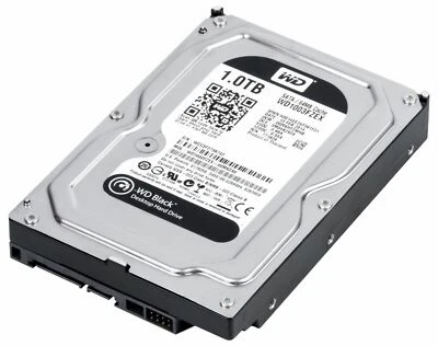 Disk Western Digital Black 1TB WD1003FZEX 64MB 72000U/Min SATA III 3.5'' - Immagine 1 di 4