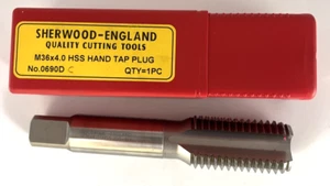Sherwood M36x4,0 HSS Handstopfen Gewindebohrer Nr.0690C - Bild 1 von 3
