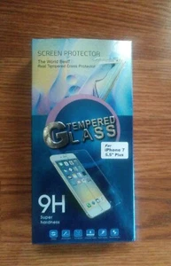 [10-Pack] Tempered Glass Screen Protector For Apple iPhone 7 plus "bulk sale" - Picture 1 of 6