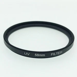 UV Filter Camera Lens Protector 52/55/58/62/67/72mm Dustproof and Sandproof - Picture 1 of 12