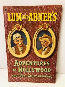 LUM & ABNER'S Adventures in Hollywood 1938 Family Almanac Promo Pamphlet - Picture 1 of 8