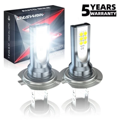 Para Kawasaki Ninja 1000 ZX1000 2011-2016 2 PIEZAS H7 LED Faros Bombillas 6000K Brillante Foto 1 de 4