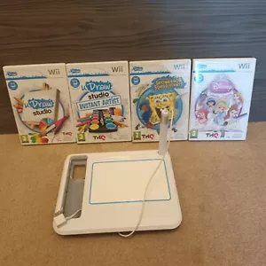 Nintendo Wii U Draw Tablet Bundle + 4 x U Draw Spiele getestet und funktionsfähig - Bild 1 von 13