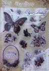 Clear Stamps Set Butterflies 15 Individual Stamps (Unmounted) NEW