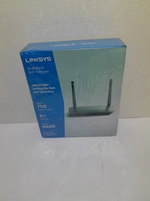 Linksys N600 600 Mbps Speed WiFi Router - E2500 Router Dual Band Wi-fi 4 Router - Image 1 of 2