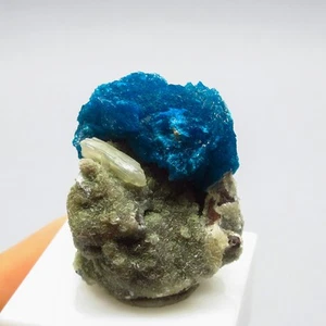 Bola muy grande de Cavansita sobre matriz (piedra natural no preciosa) # 4265 - Imagen 1 de 5