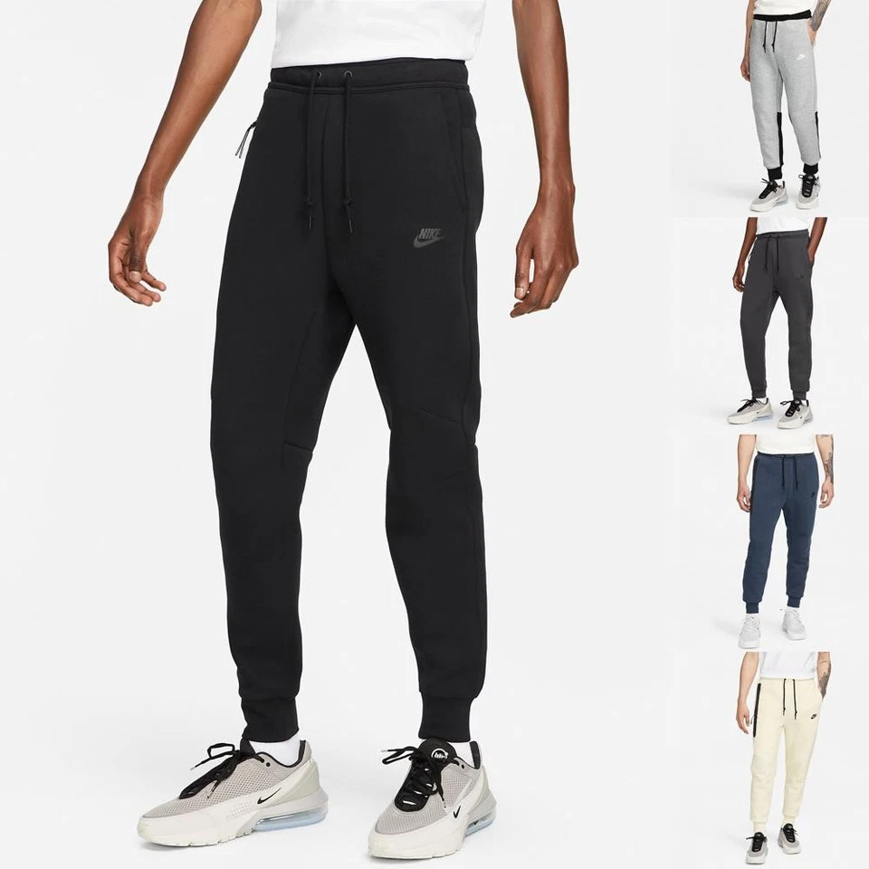Nike NSW Tech Fleece pantaloni da jogging da uomo sport tempo libero pantaloni pantaloni da allenamento - Immagine 1 di 1