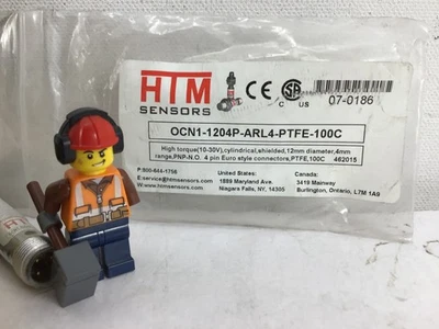 OCN1-1204P-ARL4-PTFE-100C - HTM SENSORS - PROXIMITY SENSOR - **NEW OLD STOCK!!**
