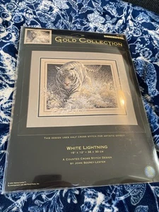 Dimensions The Gold Collection Counted Cross Stitch Kit ‘White Lightning’ New - Picture 1 of 4