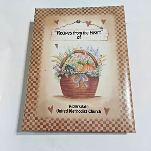Recipes from the Heart Cookbook Aldersgate United Methodist Church Santa Fe TX - Imagen 1 de 18