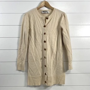 Hopeless Romantics Womens Corduroy Elbow Patch Button Up Cardigan Sweater size M - Picture 1 of 12