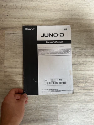 Roland Juno-D Original Owners Manual - Bild 1 von 3